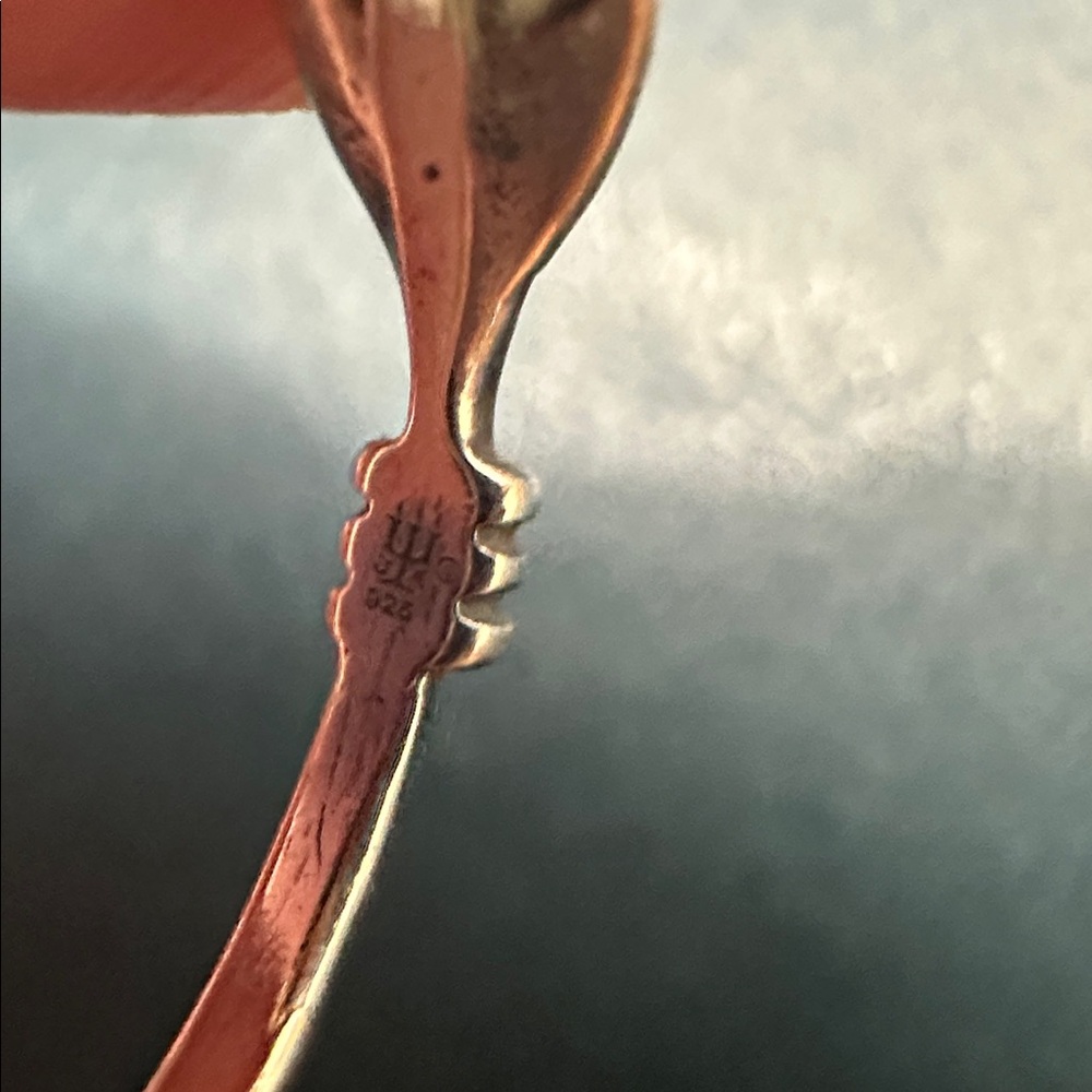 James Avery Delicate Silver Feather Ring Sz 7 - Picture 5 of 5